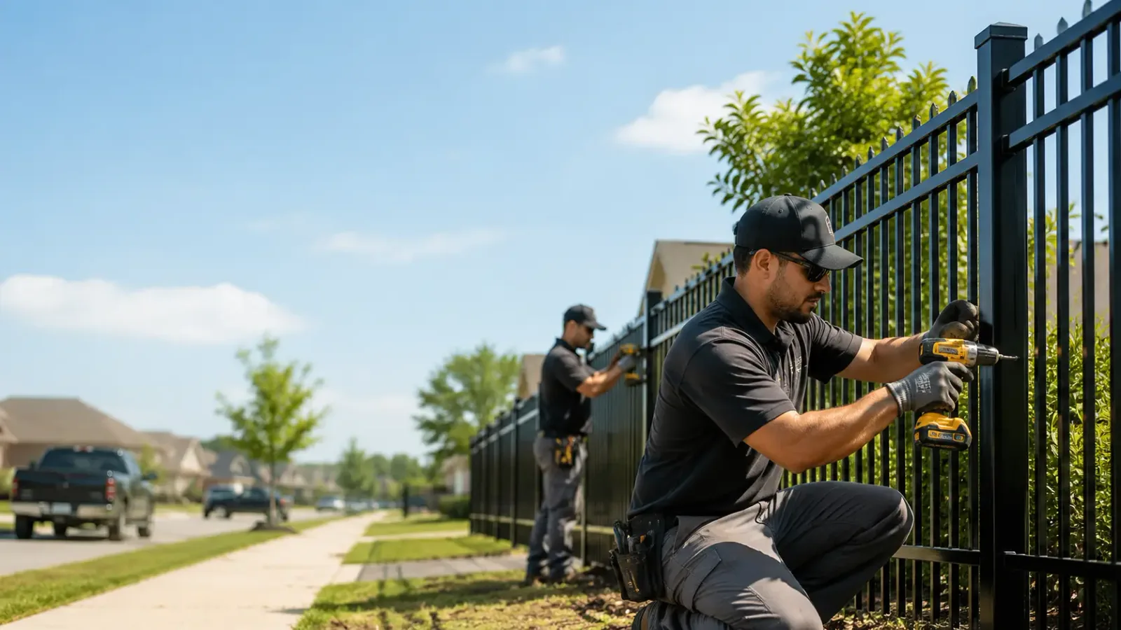 Metal Fence Installation in Belhaven, NC